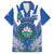 El Salvador Family Matching Puletasi and Hawaiian Shirt Turquoise-Browed Motmot With Coat Of Arms - Wonder Print Shop