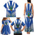 El Salvador Family Matching Tank Maxi Dress and Hawaiian Shirt Turquoise-Browed Motmot With Coat Of Arms - Wonder Print Shop