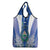 El Salvador Grocery Bag Turquoise-Browed Motmot With Coat Of Arms