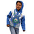 El Salvador Kid Hoodie Turquoise-Browed Motmot With Coat Of Arms - Wonder Print Shop