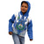 El Salvador Kid Hoodie Turquoise-Browed Motmot With Coat Of Arms - Wonder Print Shop