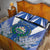 El Salvador Quilt Bed Set Turquoise-Browed Motmot With Coat Of Arms - Wonder Print Shop