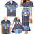 Barbados Christmas Family Matching Mermaid Dress and Hawaiian Shirt Pelican With Poinsettia - Wonder Print Shop