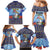 Barbados Christmas Family Matching Mermaid Dress and Hawaiian Shirt Pelican With Poinsettia - Wonder Print Shop