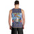 Barbados Christmas Men Tank Top Pelican With Poinsettia - Wonder Print Shop