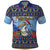 Barbados Christmas Polo Shirt Pelican With Poinsettia - Wonder Print Shop