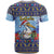 Barbados Christmas T Shirt Pelican With Poinsettia - Wonder Print Shop