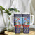 Barbados Christmas Tumbler With Handle Pelican With Poinsettia - Wonder Print Shop