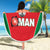 Custom Oman Cricket Beach Blanket We Are Champions - Wonder Print Shop