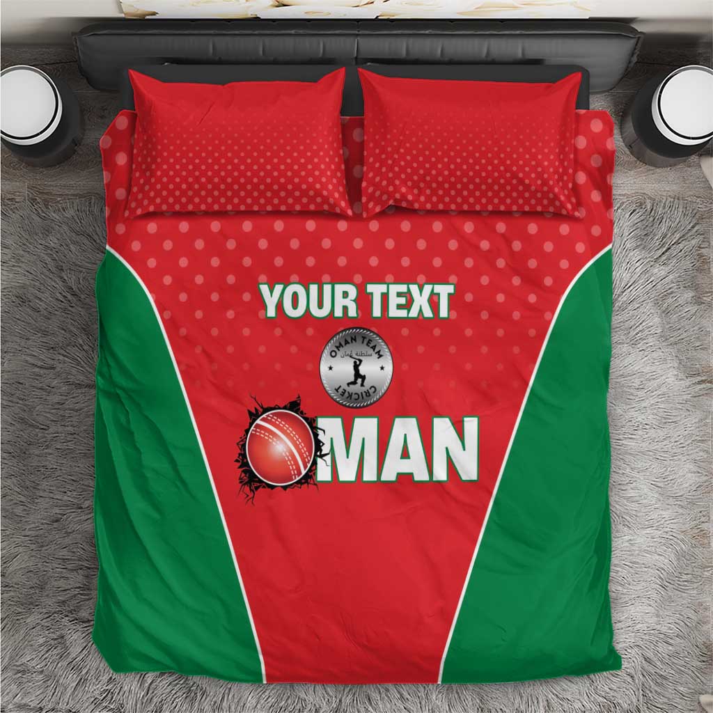 Custom Oman Cricket Bedding Set We Are Champions - Wonder Print Shop