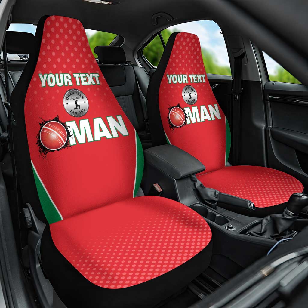 Custom Oman Cricket Car Seat Cover We Are Champions - Wonder Print Shop