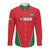 Custom Oman Cricket Long Sleeve Button Shirt We Are Champions - Wonder Print Shop