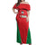 Custom Oman Cricket Off Shoulder Maxi Dress We Are Champions - Wonder Print Shop