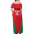 Custom Oman Cricket Off Shoulder Maxi Dress We Are Champions - Wonder Print Shop