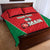 Custom Oman Cricket Quilt Bed Set We Are Champions - Wonder Print Shop