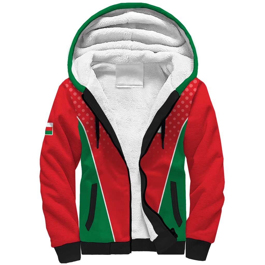 Custom Oman Cricket Sherpa Hoodie We Are Champions - Wonder Print Shop