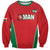 Custom Oman Cricket Sweatshirt We Are Champions - Wonder Print Shop