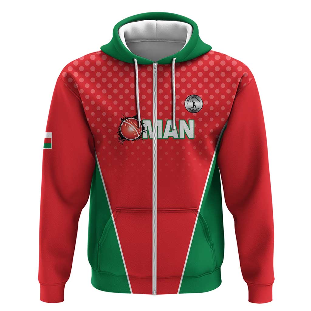 Custom Oman Cricket Zip Hoodie We Are Champions - Wonder Print Shop