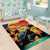 Personalised Seychelles Aldabra Giant Tortoise Area Rug Beach Sunset - Wonder Print Shop