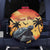 Personalised Seychelles Aldabra Giant Tortoise Spare Tire Cover Beach Sunset - Wonder Print Shop