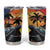 Personalised Seychelles Aldabra Giant Tortoise Tumbler Cup Beach Sunset