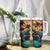 Personalised Seychelles Aldabra Giant Tortoise Tumbler With Handle Beach Sunset