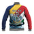 Personalised Seychelles Sailfish Baseball Jacket With Coat Of Arms - Wonder Print Shop