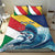 Personalised Seychelles Sailfish Bedding Set With Coat Of Arms - Wonder Print Shop