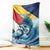 Personalised Seychelle Sailfish Blanket With Coat Of Arms