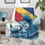 Personalised Seychelle Sailfish Blanket With Coat Of Arms