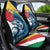 Personalised Seychelles Sailfish Car Seat Cover With Coat Of Arms - Wonder Print Shop