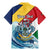 Personalised Seychelles Sailfish Family Matching Mermaid Dress and Hawaiian Shirt With Coat Of Arms - Wonder Print Shop