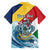 Personalised Seychelles Sailfish Family Matching Puletasi and Hawaiian Shirt With Coat Of Arms - Wonder Print Shop