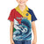 Personalised Seychelles Sailfish Family Matching Puletasi and Hawaiian Shirt With Coat Of Arms - Wonder Print Shop