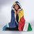 Personalised Seychelle Sailfish Hooded Blanket With Coat Of Arms