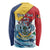 Personalised Seychelles Sailfish Long Sleeve Shirt With Coat Of Arms - Wonder Print Shop