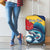 Personalised Seychelle Sailfish Luggage Cover With Coat Of Arms