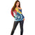 Personalised Seychelle Sailfish Off Shoulder Sweater With Coat Of Arms