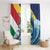 Personalised Seychelles Sailfish Window Curtain With Coat Of Arms - Wonder Print Shop