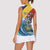 Personalised Seychelles Sailfish Women Sleeveless Polo Shirt With Coat Of Arms - Wonder Print Shop