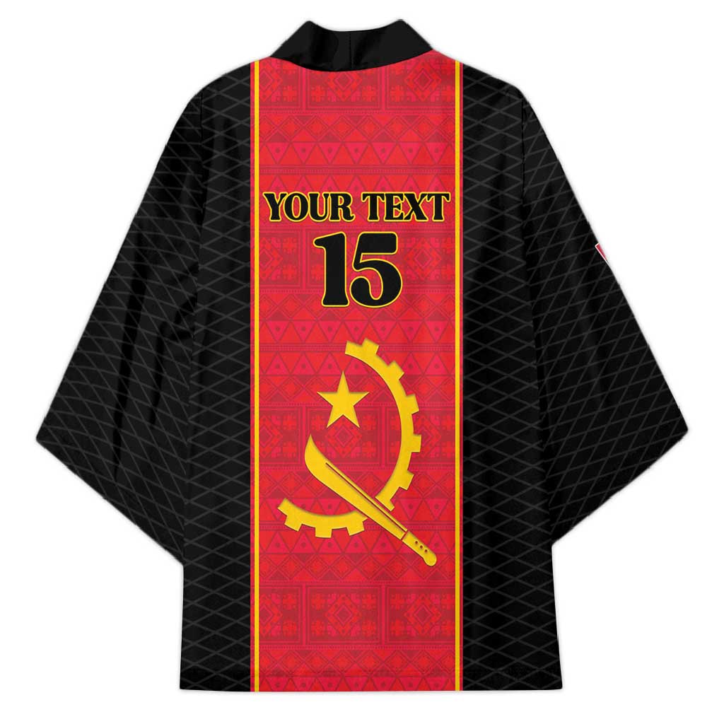 Custom Angola Football Kimono Come On Palancas Negras - Wonder Print Shop