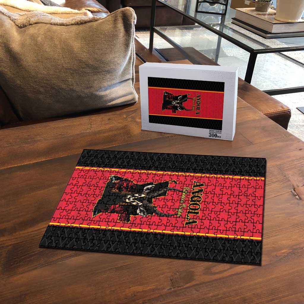 Angola Football Puzzle Come On Palancas Negras - Wonder Print Shop