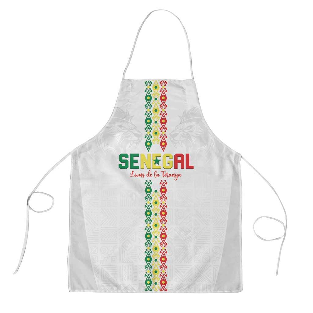 Senegal Football Apron Go Champions Lions de la Teranga - Wonder Print Shop