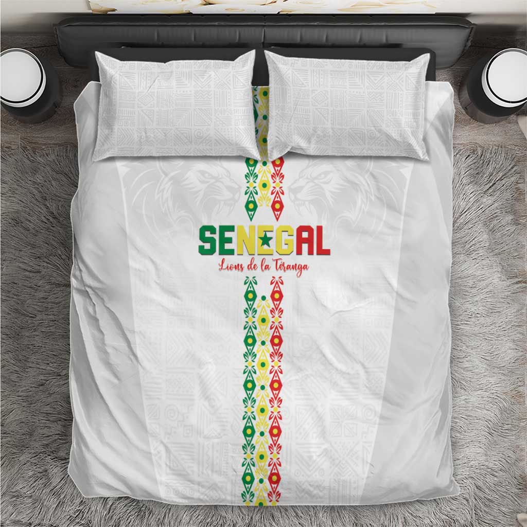 Senegal Football Bedding Set Go Champions Lions de la Teranga - Wonder Print Shop