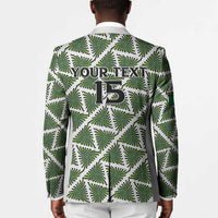Custom Nigeria Football Blazer Come On Super Eagles - Wonder Print Shop