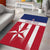 Custom Liberia Football Area Rug Go Lone Stars