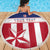 Custom Liberia Football Beach Blanket Go Lone Stars