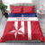 Custom Liberia Football Bedding Set Go Lone Stars