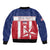 Custom Liberia Football Bomber Jacket Go Lone Stars