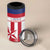 Custom Liberia Football 4 in 1 Can Cooler Tumbler Go Lone Stars